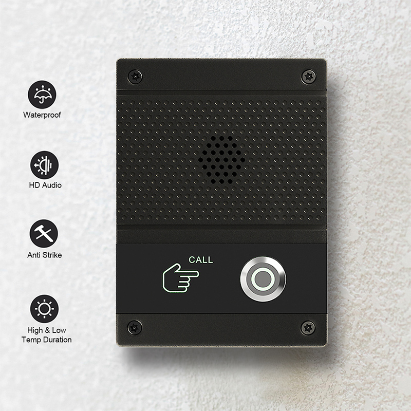 Home Security Bell - SIP Intercom Voice Control Door Bell