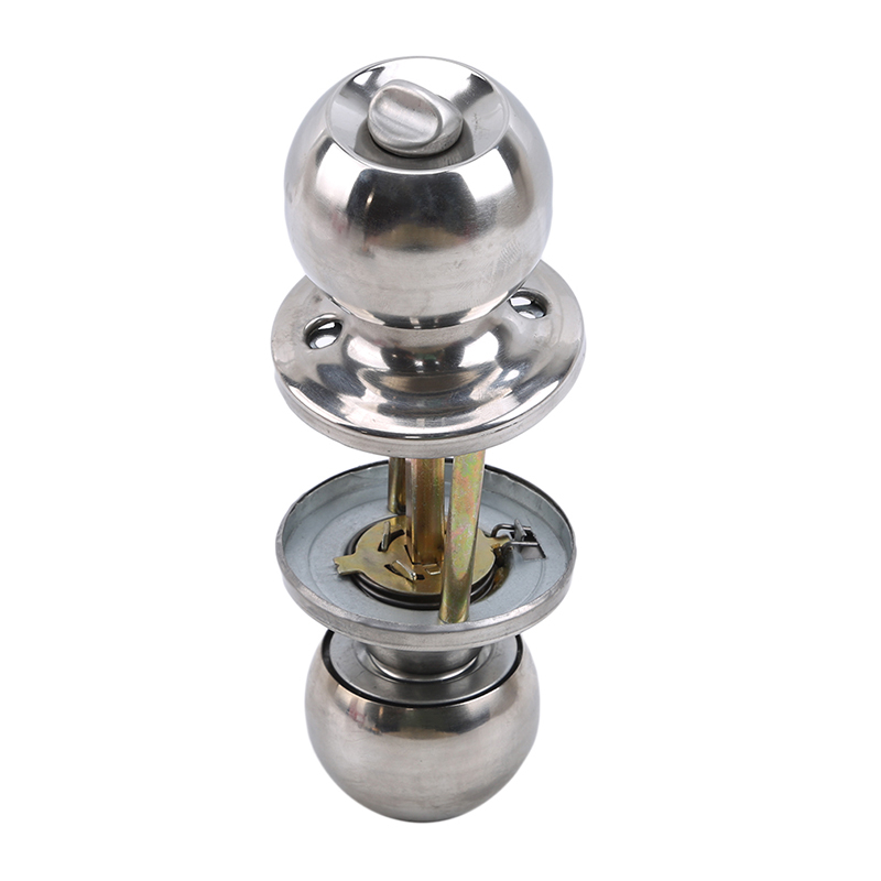 Home Security Adt - Round Ball Privacy Door Knob Bathroom