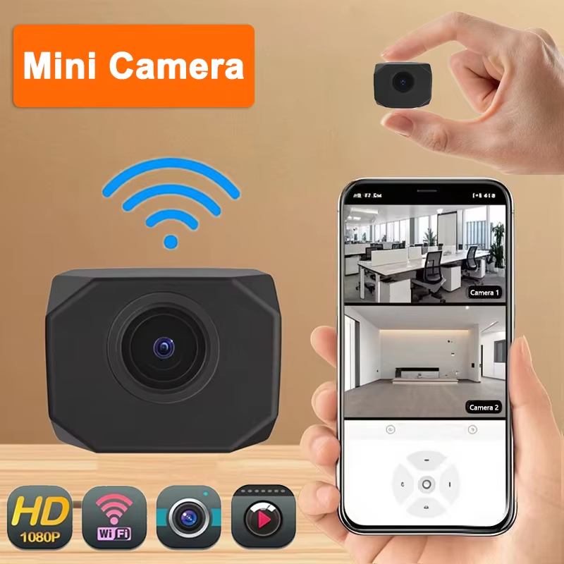 Home Security With Camera - 4K HD WiFi Security Camera for