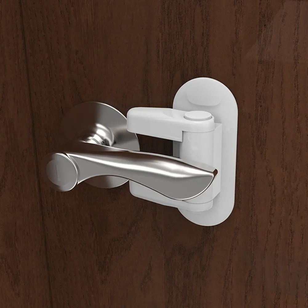 Home Security Adt - Universal Door Lever Lock, Child Baby