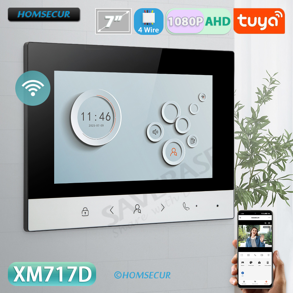 Home Security Monitor - Tuya Smart WIFI Indoor Monitor 7