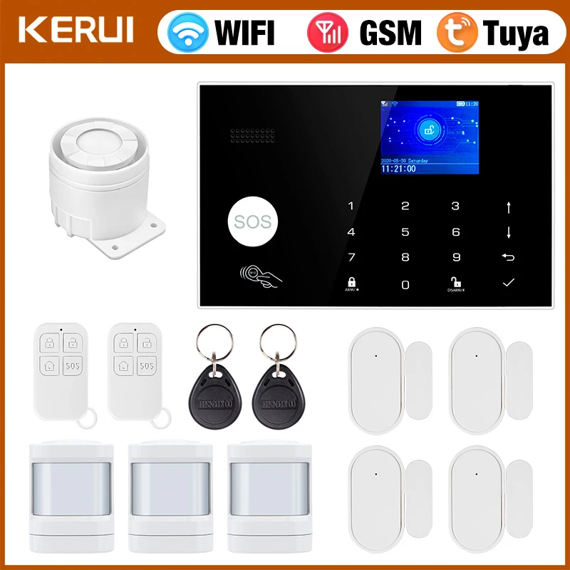 Keypad Alarm Panel - KERUI G30 Alarm System for Home