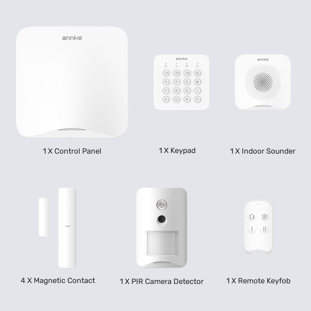 ANNKE Wireless Alarm System Wi - Keypad Alarm Panel ulasan dan harga
