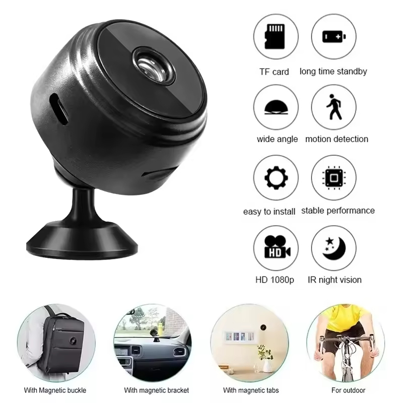 A9 Mini WiFi HD 1080P Security - Home Security Bell ulasan dan harga