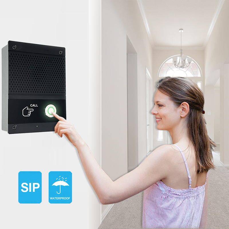 SIP Intercom Voice Control Doo - Home Security Bell ulasan dan harga