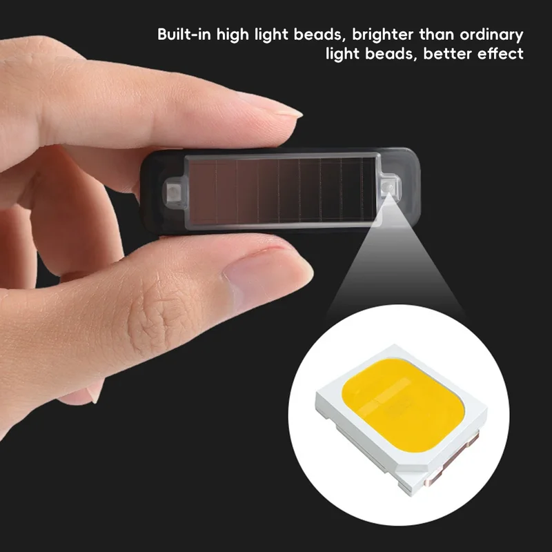 Mini LED solar power car warni - Solar Security Light ulasan dan harga