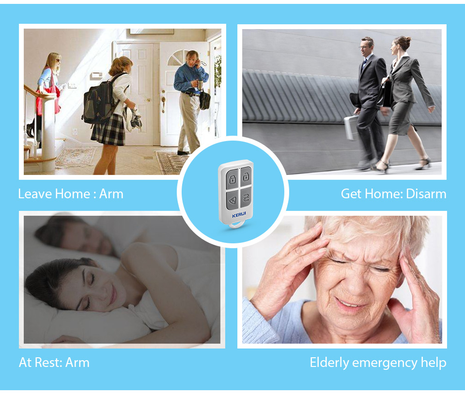 KERUI Wireless High-Performanc - Home Security Monitor ulasan dan harga