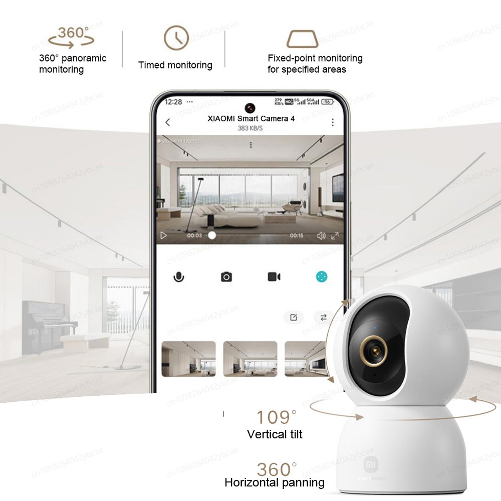 XIAOMI Smart Camera 4,Dual-ban - Home Security Camera Xiaomi Mi 360 ulasan dan harga
