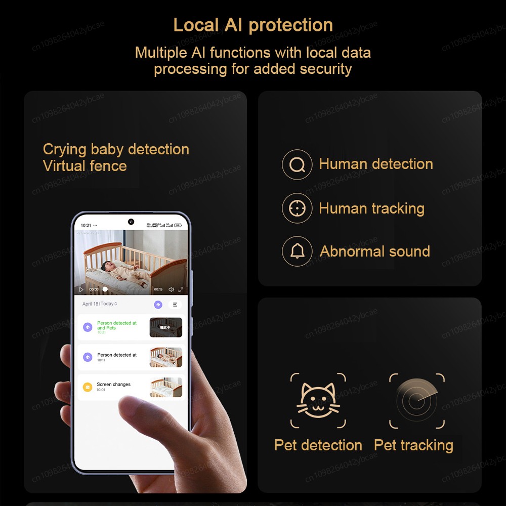 XIAOMI Smart Camera 4,Dual-ban - Home Security Camera Xiaomi Mi 360 ulasan dan harga