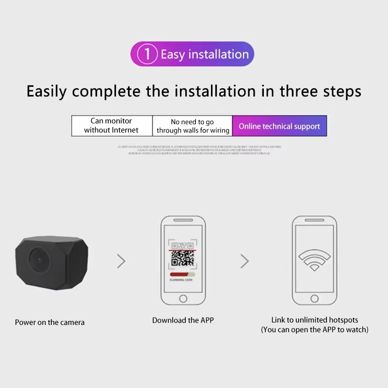 4K HD WiFi Security Camera for - Home Security With Camera ulasan dan harga