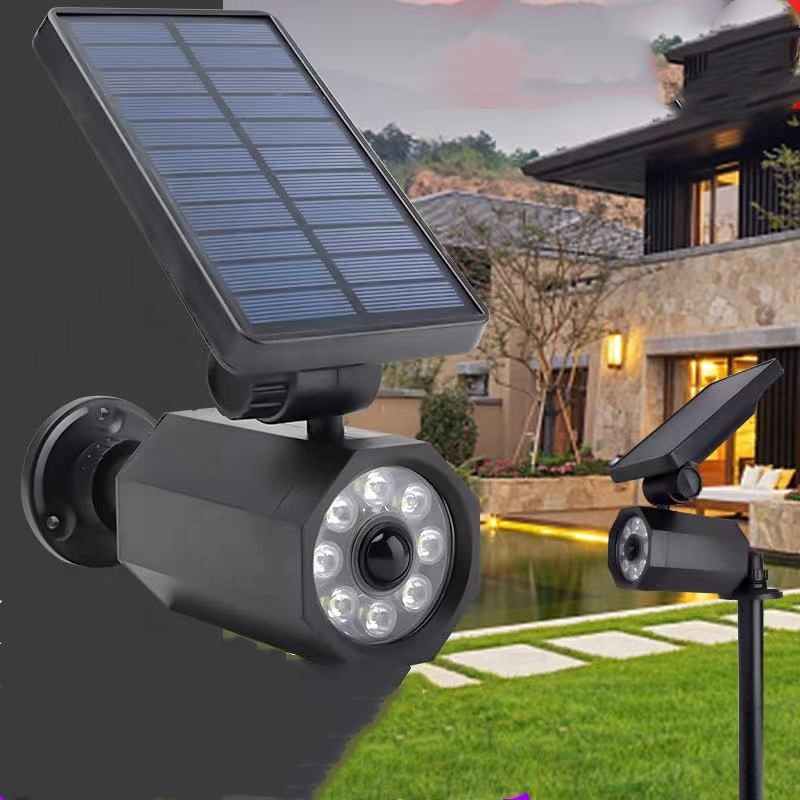 Dummy Camera 8 LED Waterproof  - Solar Security Light ulasan dan harga