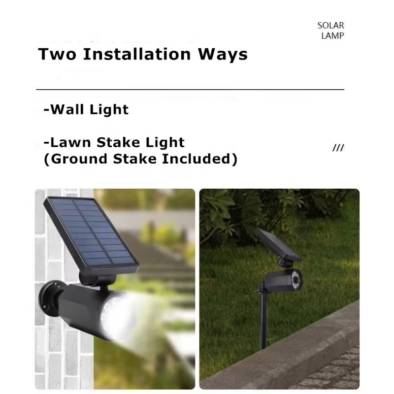 Dummy Camera 8 LED Waterproof  - Solar Security Light ulasan dan harga