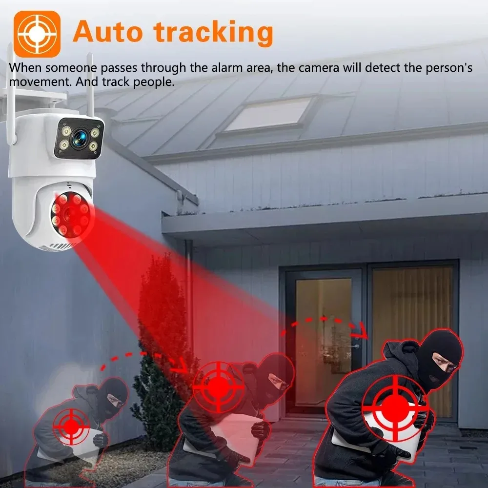 10 Channel CCTV Security 4K Du - Home Security Monitor ulasan dan harga