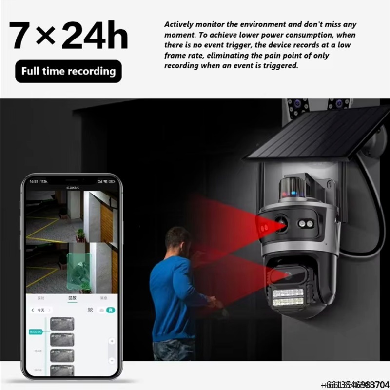 ENSTER 2K AOV 24h Recording Ou - Home Security Wireless Cameras ulasan dan harga
