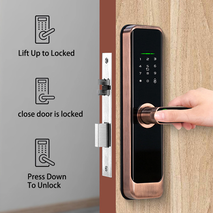 Digital Smart Doorlock Passcod - Home Security Door ulasan dan harga