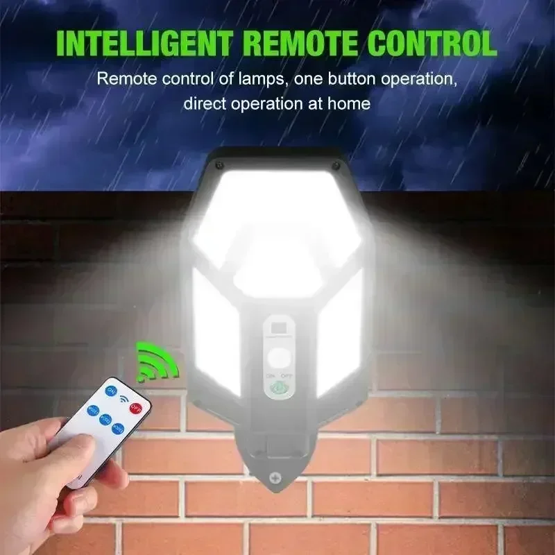12000LM Powerful Solar Wall La - Solar Security Light ulasan dan harga