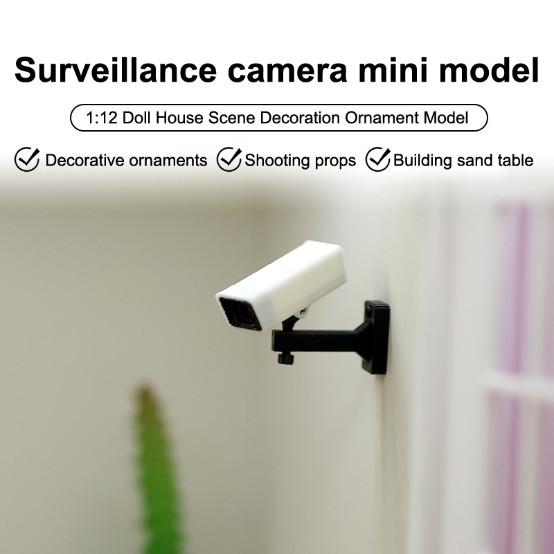 1/12 Scale Miniature Surveilla - Home Security With Camera ulasan dan harga