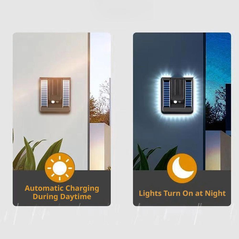 Foldable LED 120° Solar Light  - Solar Security Light ulasan dan harga