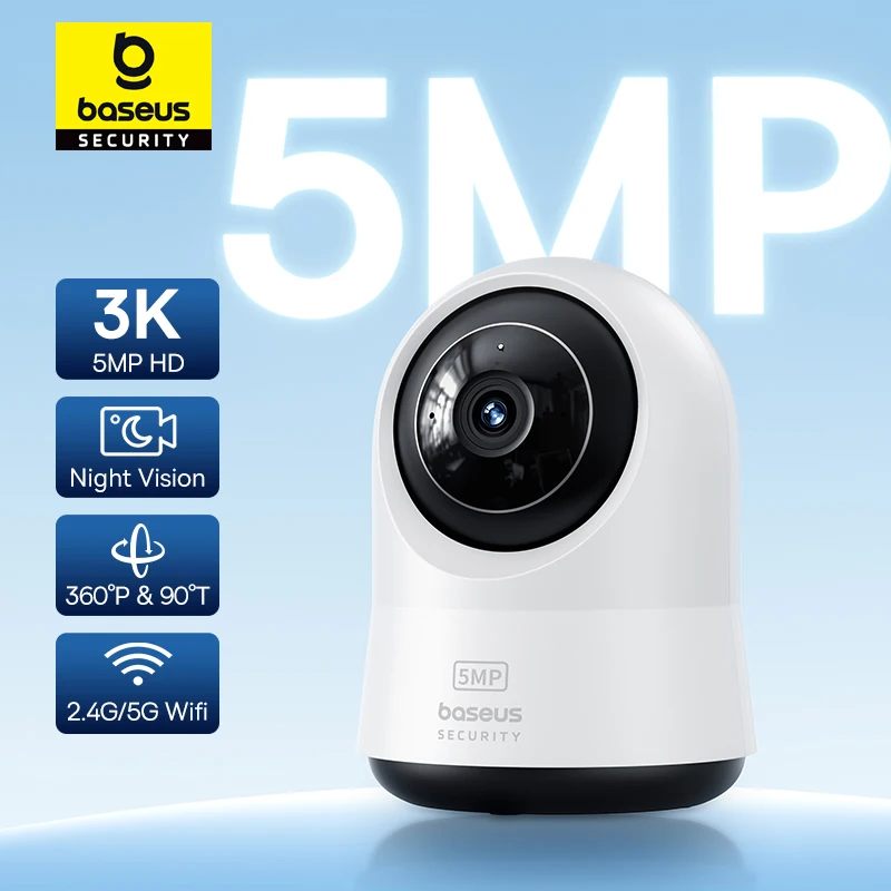 Baseus 5MP 3K WiFi IP Camera 2 - Eufy Camera E220 ulasan dan harga