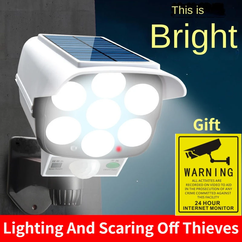 Outdoor Solar Light Motion Sen - Solar Security Light ulasan dan harga