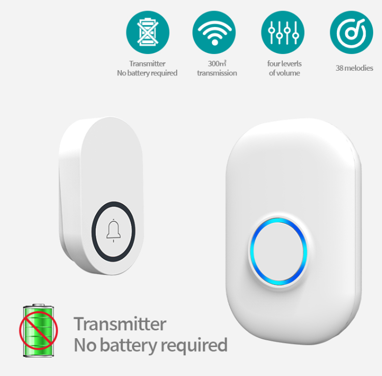 58Ringtone Self-Power Wireless - Home Security Bell ulasan dan harga