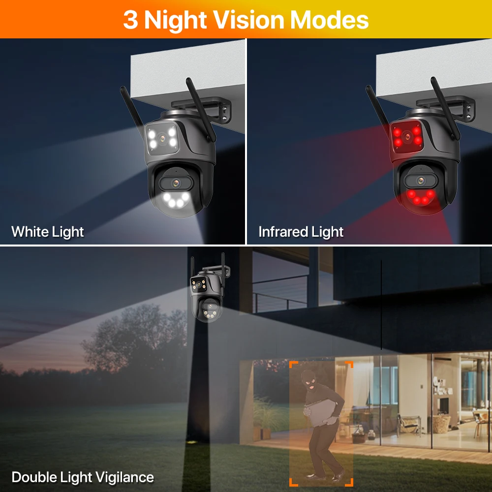IP Camera 6K 9MP HD WiFi Outdo - Eufy Camera E220 ulasan dan harga