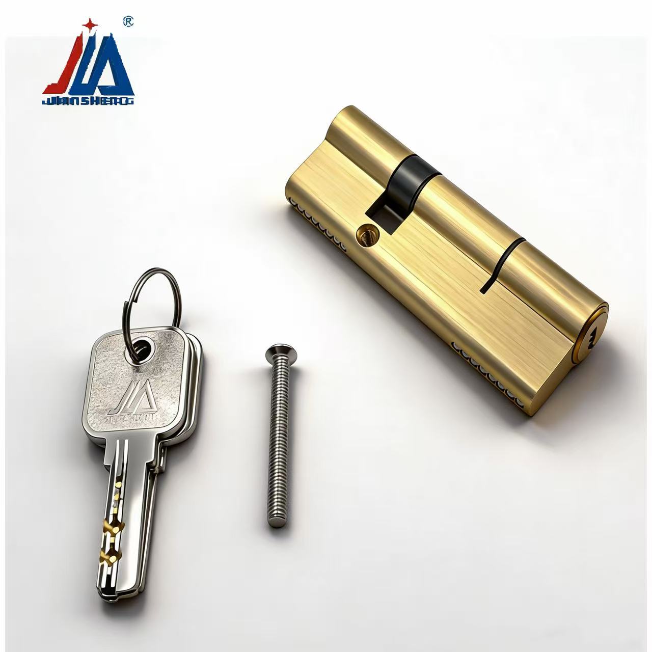 Solid Brass Door Lock Cylinder - Home Security Door ulasan dan harga