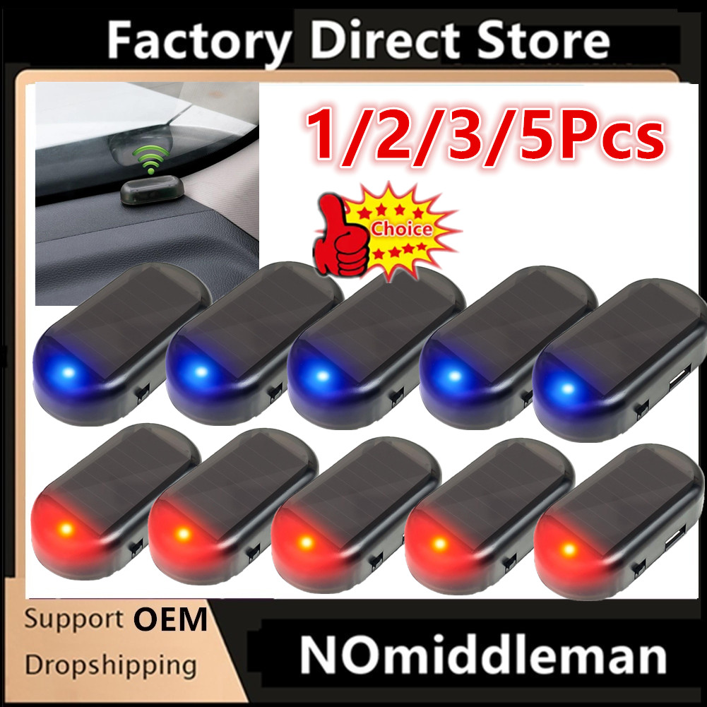 1/2/3/5X Car Fake Security Lig - Solar Security Light ulasan dan harga