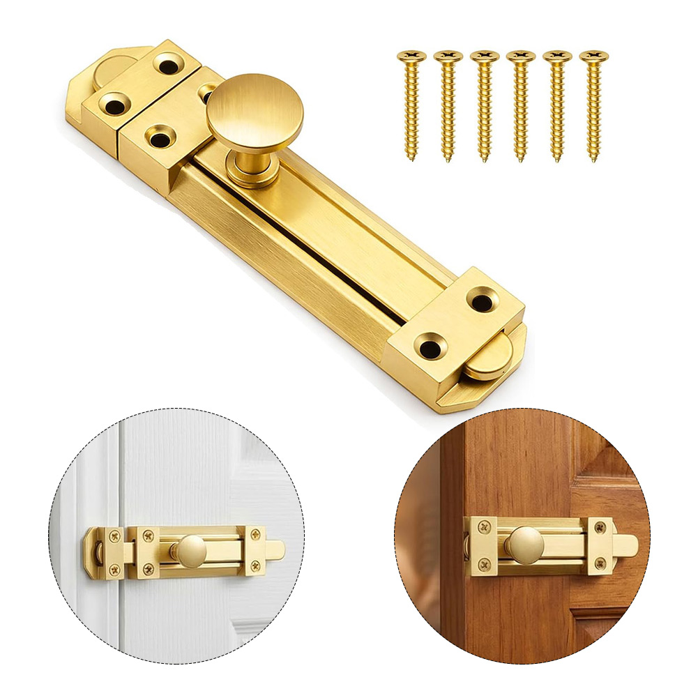 5 Inch Solid Brass Sliding Doo - Home Security Door ulasan dan harga