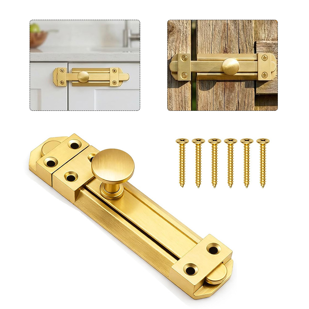 5 Inch Solid Brass Sliding Doo - Home Security Door ulasan dan harga