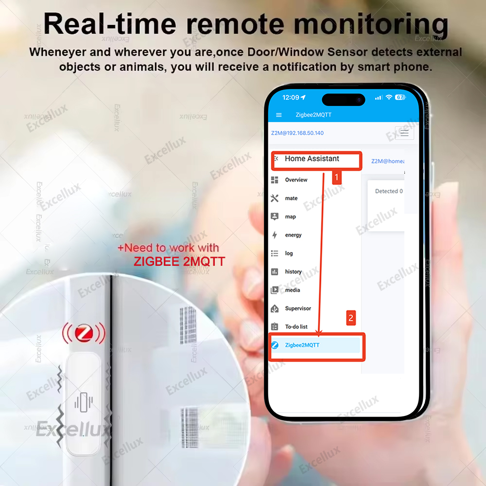 Zigbee Smart Vibration Sensor  - Home Security Monitor ulasan dan harga