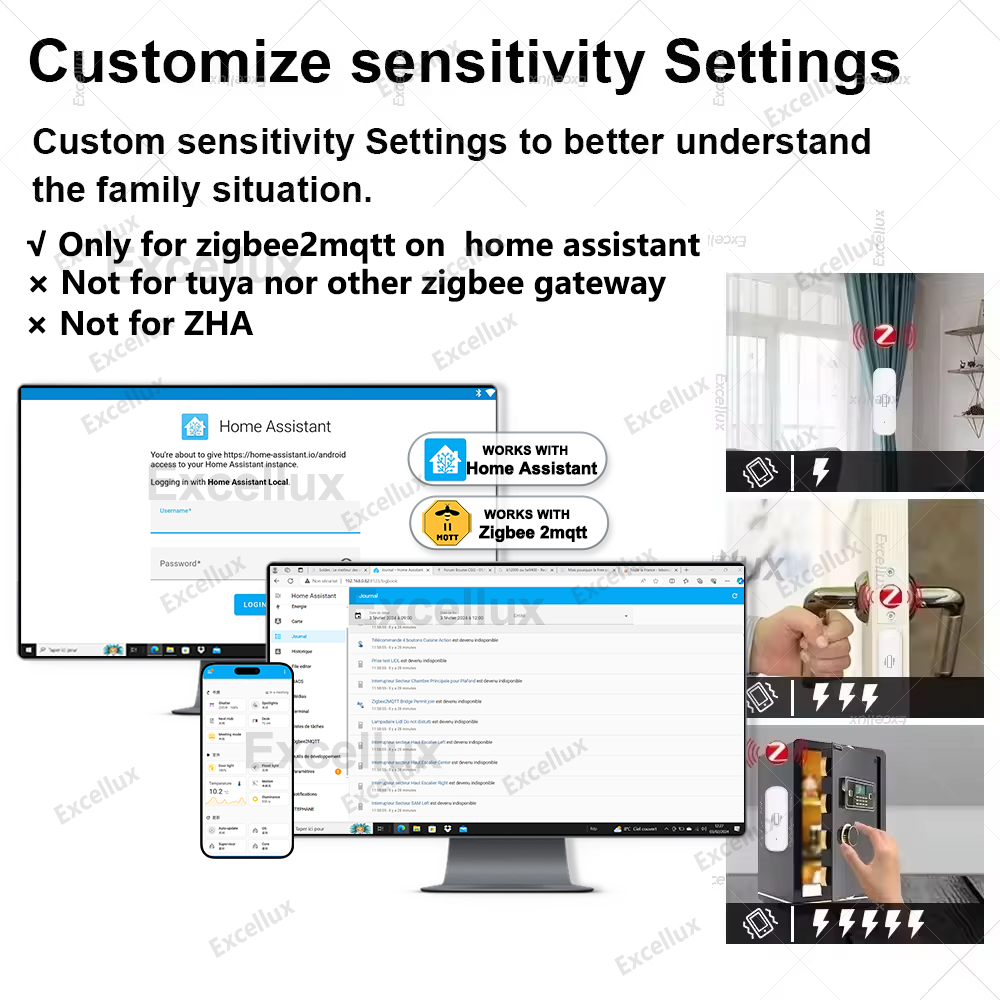 Zigbee Smart Vibration Sensor  - Home Security Monitor ulasan dan harga