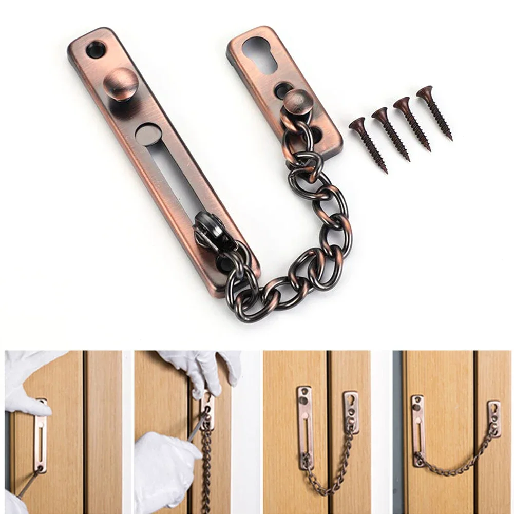 Door Chain with Lock Door Lock - Home Security Adt ulasan dan harga