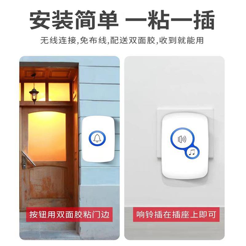 32Ringtone Wireless Alarm Gues - Home Security Bell ulasan dan harga