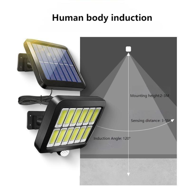 Motion Sensor Rechargeable Sol - Solar Security Light ulasan dan harga