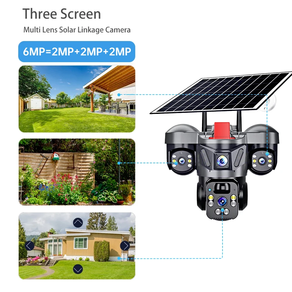 KERUI V380 Pro Outdoor PTZ 6MP - Home Security Adt ulasan dan harga