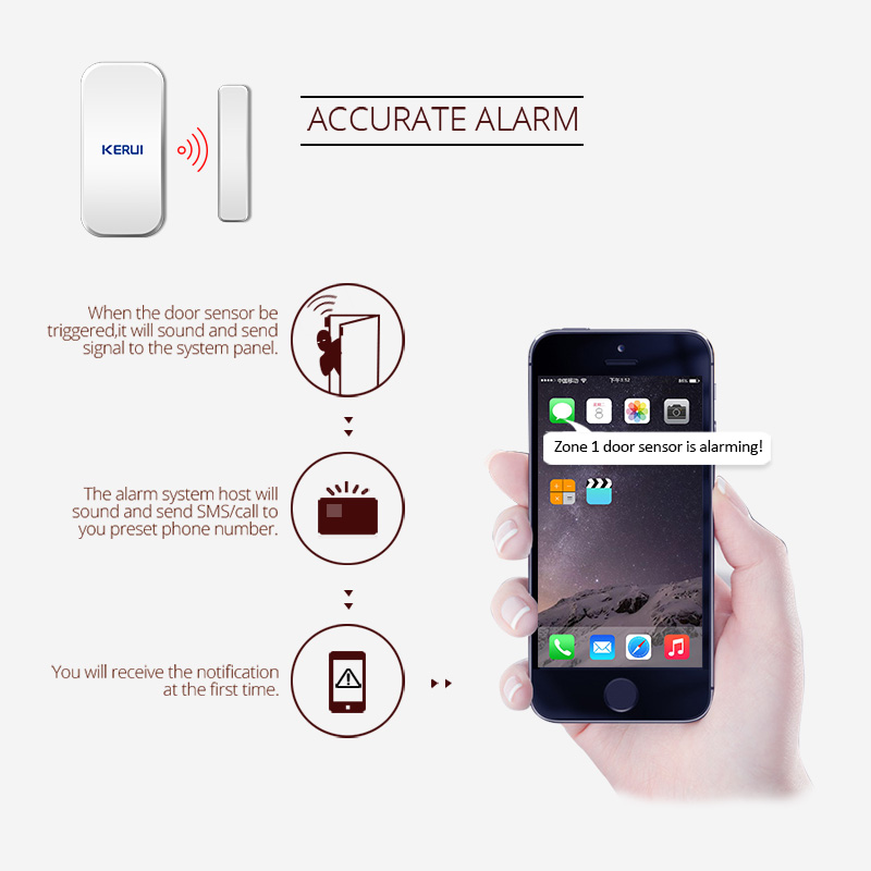 KERUI D025 Wireless Magnetic D - Keypad Alarm Panel ulasan dan harga