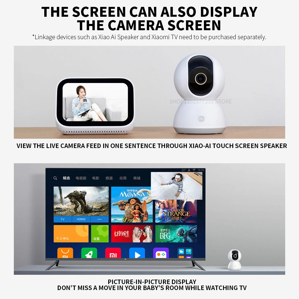 Xiaomi Camera 2K PTZ Mi Smart  - Home Security Camera Xiaomi Mi 360 ulasan dan harga
