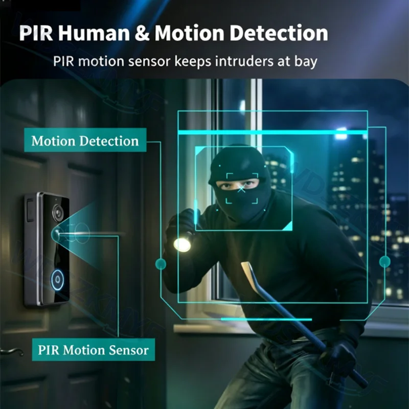 New Waterproof Wireless Doorbe - Home Security Bell ulasan dan harga