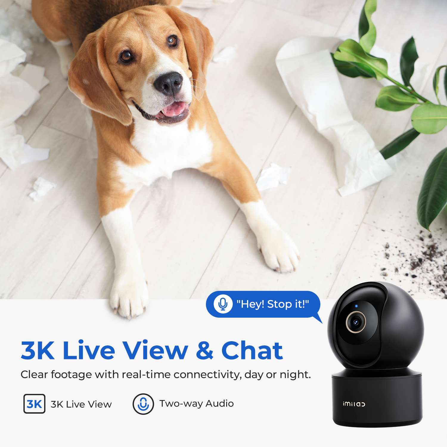 IMILAB Baby Monitor Indoor Sec - Home Security Camera Xiaomi Mi 360 ulasan dan harga
