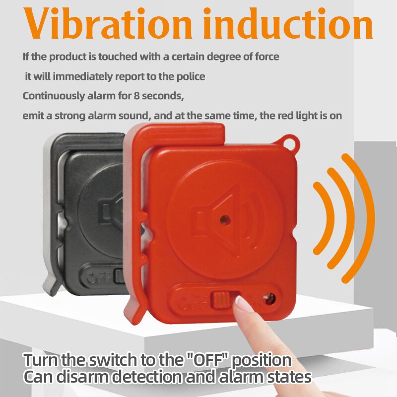 KERUI Wireless Vibration Alarm - Home Security Door ulasan dan harga