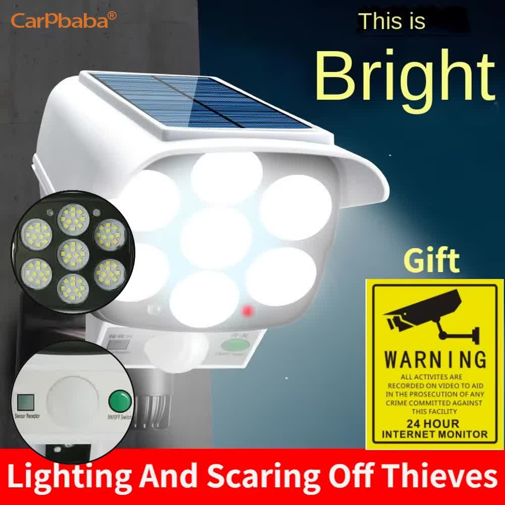 Outdoor Solar Light Motion Sen - Solar Security Light ulasan dan harga