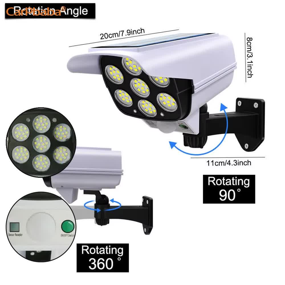 Outdoor Solar Light Motion Sen - Solar Security Light ulasan dan harga