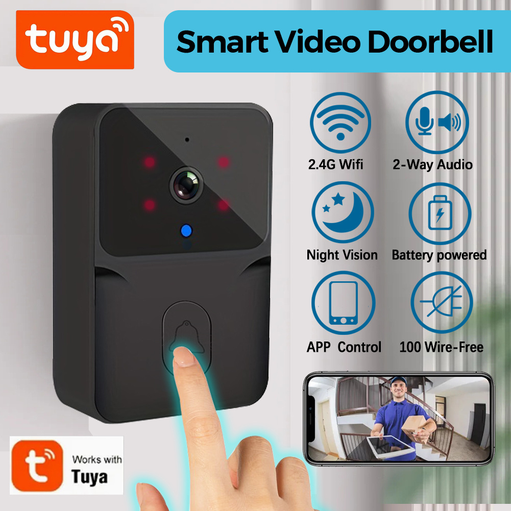 Tuya Wireless Smart Video Door - Home Security Bell ulasan dan harga