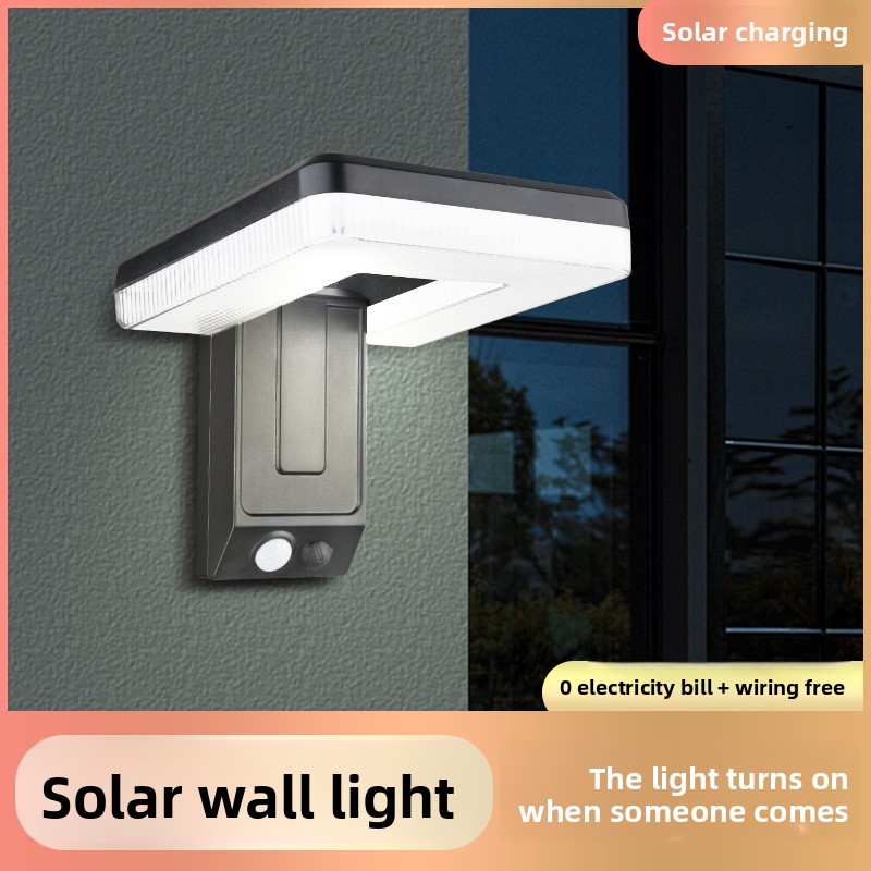 New Smart Outdoor Foldable Sol - Solar Security Light ulasan dan harga
